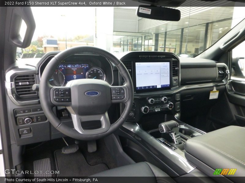 Front Seat of 2022 F150 Sherrod XLT SuperCrew 4x4