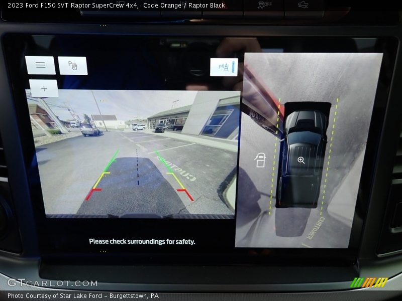 Controls of 2023 F150 SVT Raptor SuperCrew 4x4