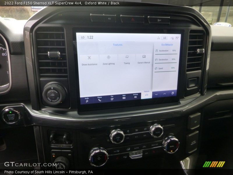 Oxford White / Black 2022 Ford F150 Sherrod XLT SuperCrew 4x4