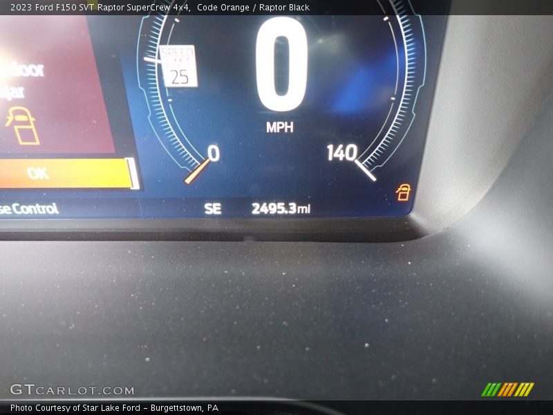  2023 F150 SVT Raptor SuperCrew 4x4 SVT Raptor SuperCrew 4x4 Gauges