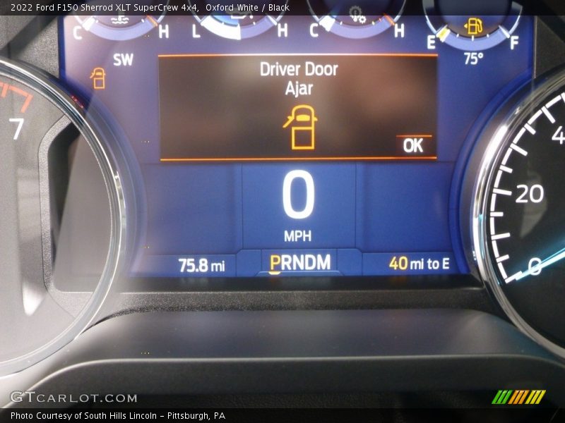 Oxford White / Black 2022 Ford F150 Sherrod XLT SuperCrew 4x4