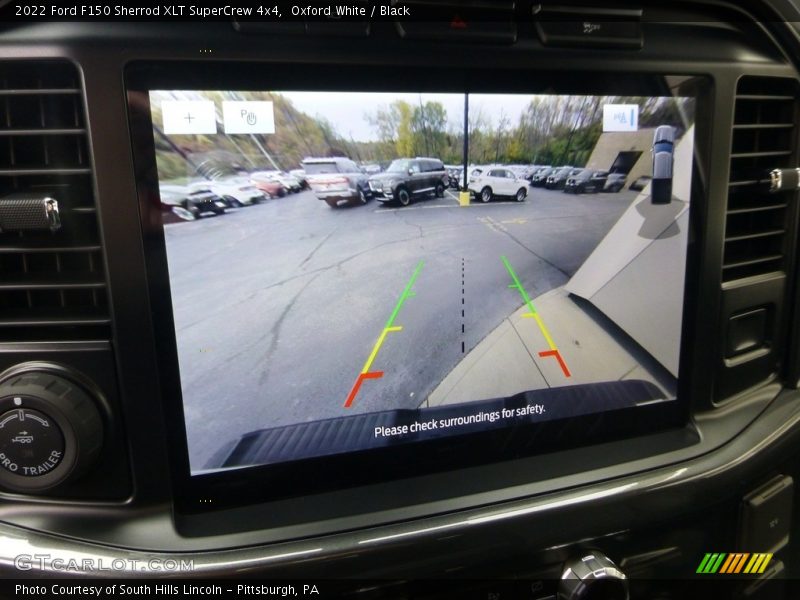 Oxford White / Black 2022 Ford F150 Sherrod XLT SuperCrew 4x4