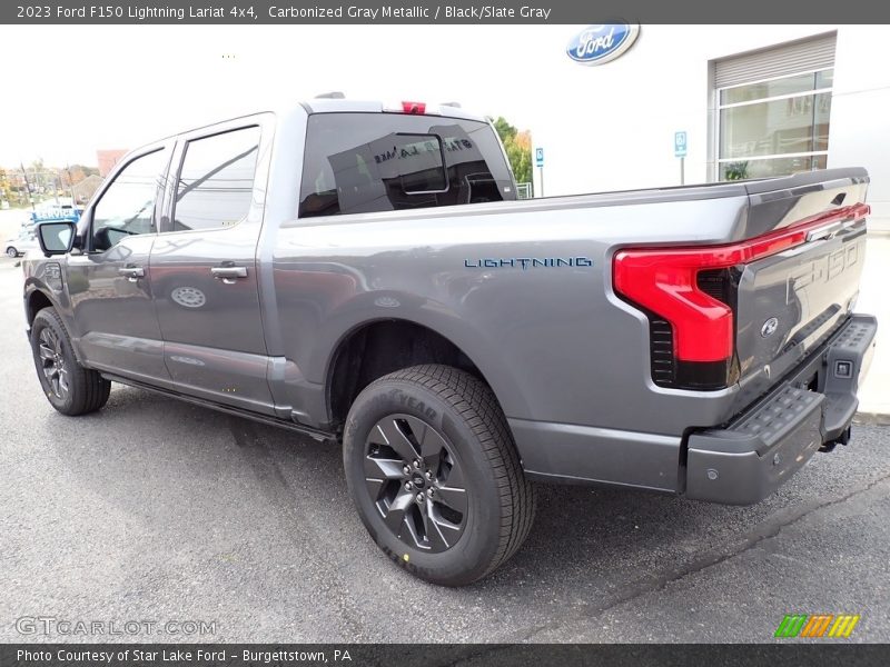  2023 F150 Lightning Lariat 4x4 Carbonized Gray Metallic