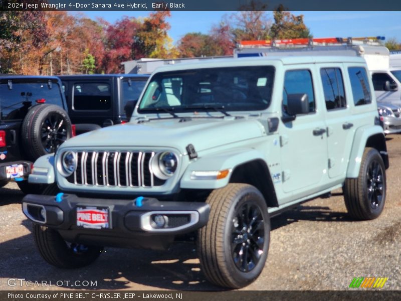 Earl / Black 2024 Jeep Wrangler 4-Door Sahara 4xe Hybrid