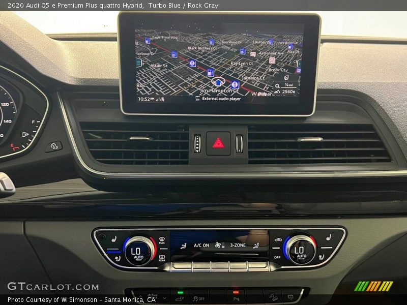 Navigation of 2020 Q5 e Premium Plus quattro Hybrid