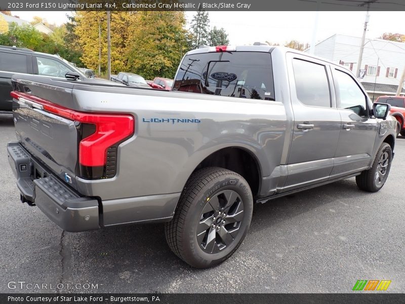  2023 F150 Lightning Lariat 4x4 Carbonized Gray Metallic