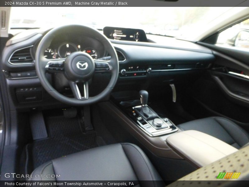  2024 CX-30 S Premium AWD Black Interior
