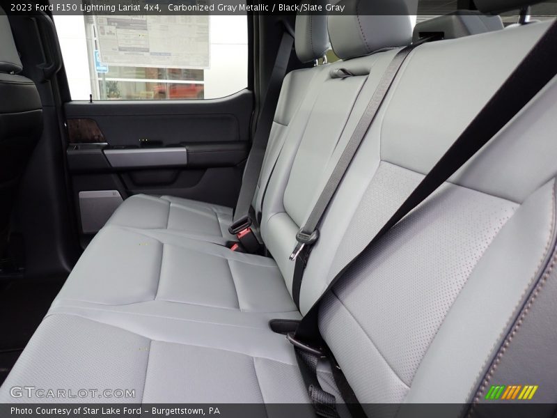 Rear Seat of 2023 F150 Lightning Lariat 4x4