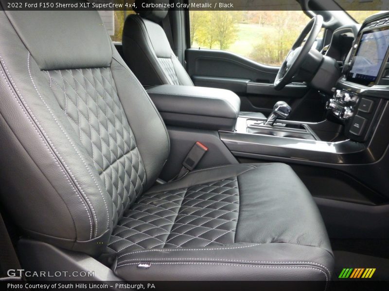 Front Seat of 2022 F150 Sherrod XLT SuperCrew 4x4