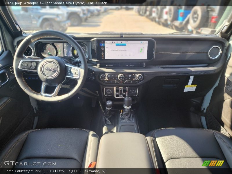 Earl / Black 2024 Jeep Wrangler 4-Door Sahara 4xe Hybrid