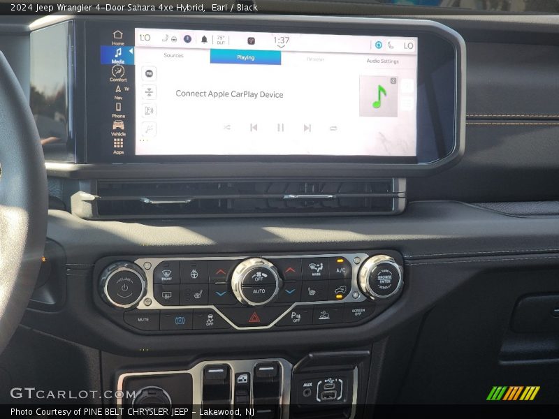 Earl / Black 2024 Jeep Wrangler 4-Door Sahara 4xe Hybrid