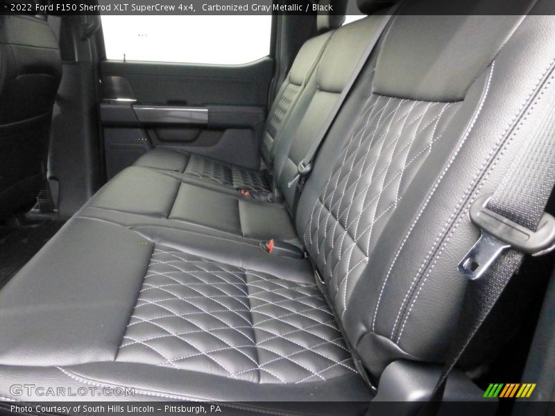 Rear Seat of 2022 F150 Sherrod XLT SuperCrew 4x4
