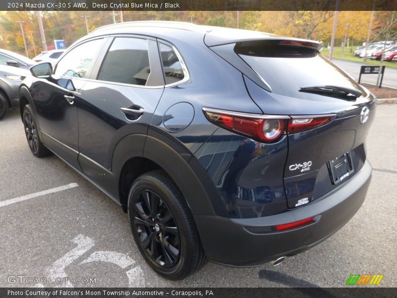  2024 CX-30 S AWD Deep Crystal Blue Mica