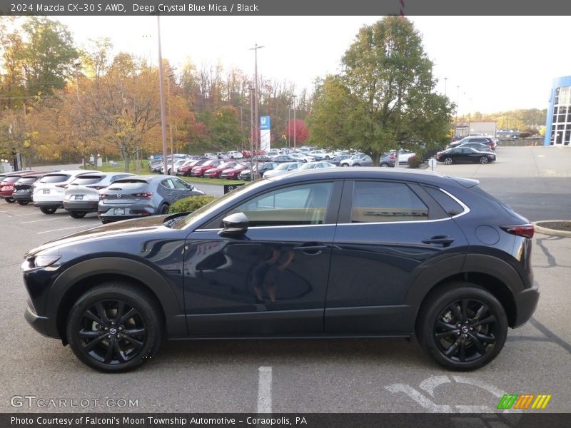  2024 CX-30 S AWD Deep Crystal Blue Mica