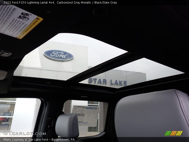 Sunroof of 2023 F150 Lightning Lariat 4x4