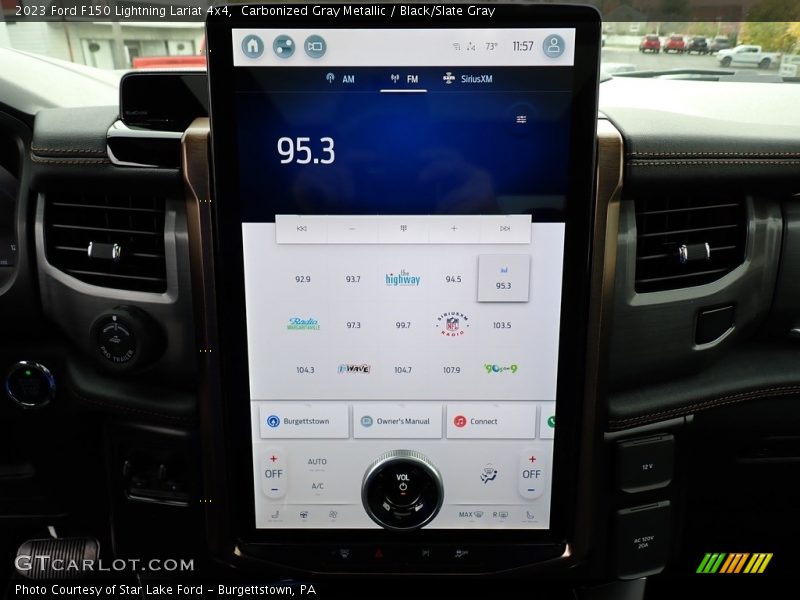 Controls of 2023 F150 Lightning Lariat 4x4