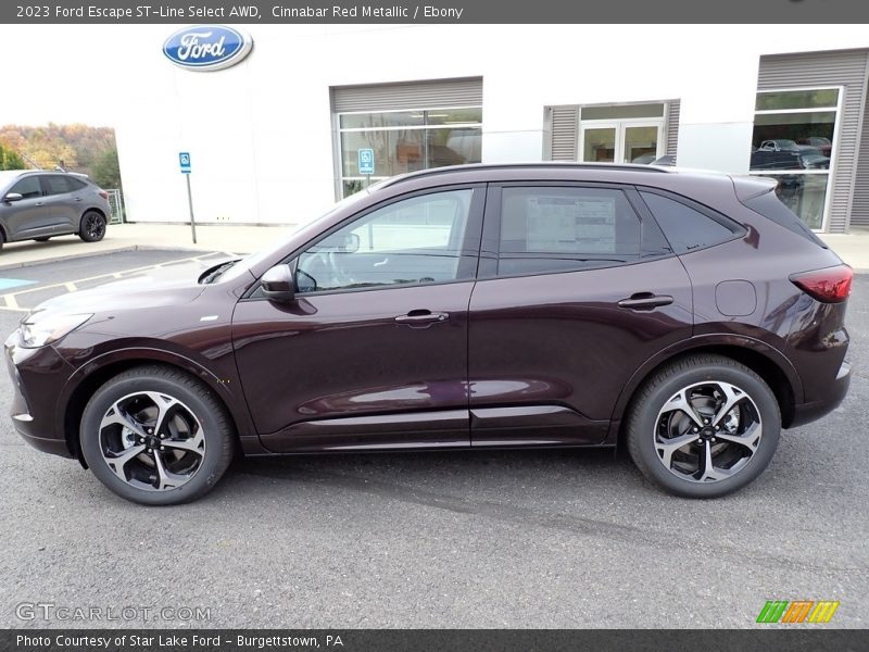  2023 Escape ST-Line Select AWD Cinnabar Red Metallic