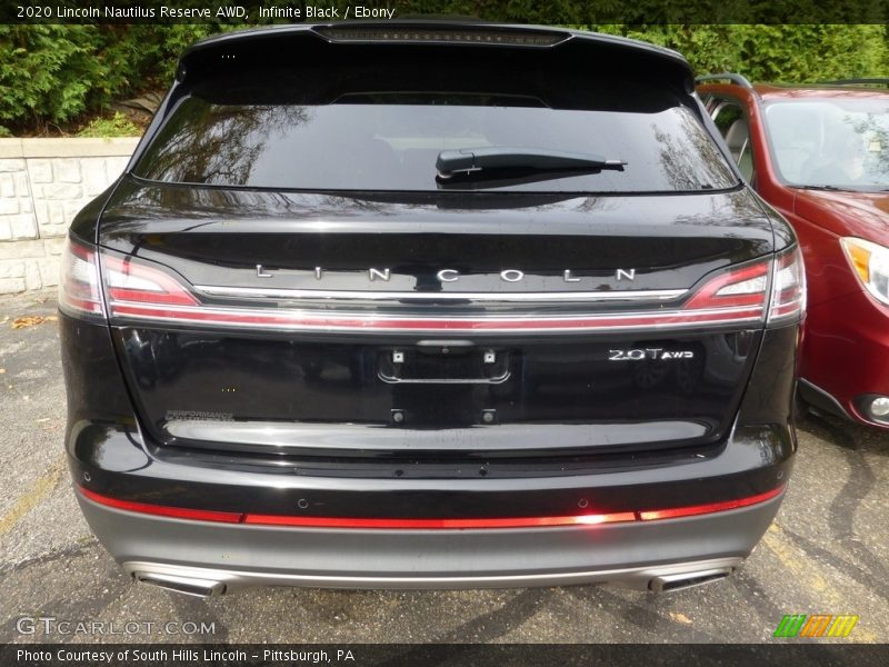 Infinite Black / Ebony 2020 Lincoln Nautilus Reserve AWD