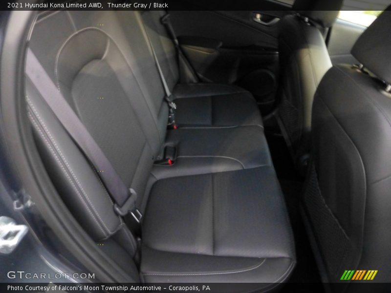 Thunder Gray / Black 2021 Hyundai Kona Limited AWD