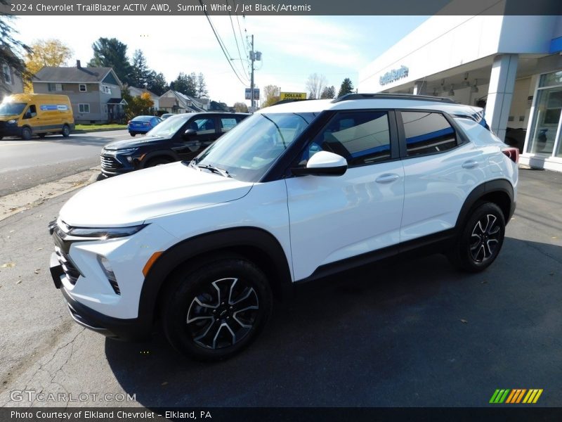 Summit White / Jet Black/Artemis 2024 Chevrolet TrailBlazer ACTIV AWD