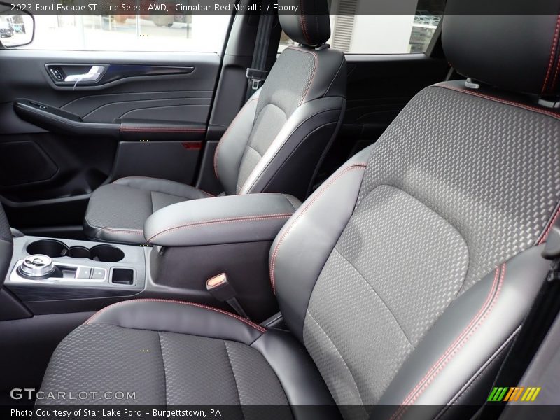 Front Seat of 2023 Escape ST-Line Select AWD