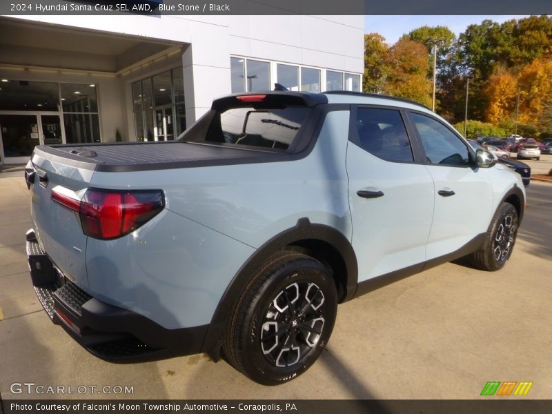 Blue Stone / Black 2024 Hyundai Santa Cruz SEL AWD