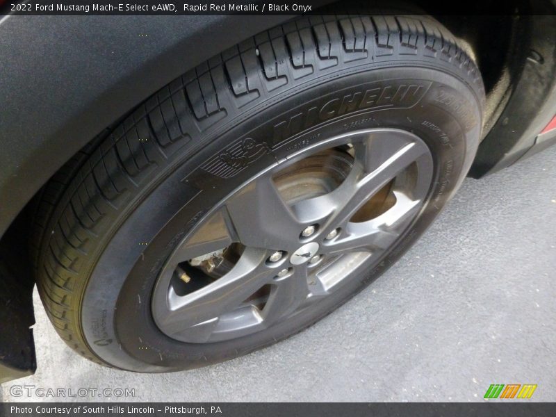 Rapid Red Metallic / Black Onyx 2022 Ford Mustang Mach-E Select eAWD
