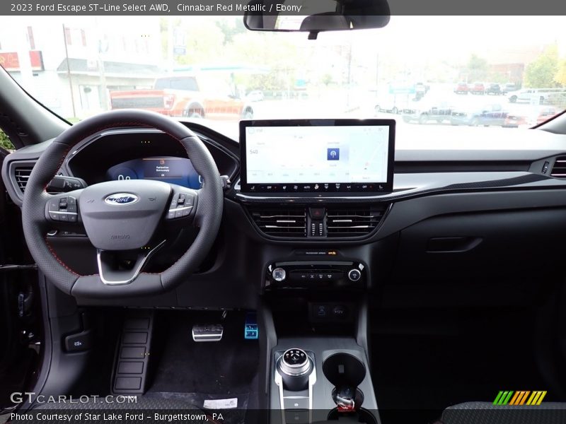 Dashboard of 2023 Escape ST-Line Select AWD