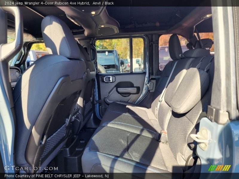 Anvil / Black 2024 Jeep Wrangler 4-Door Rubicon 4xe Hybrid