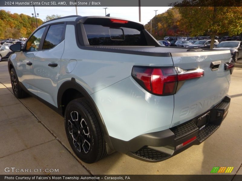 Blue Stone / Black 2024 Hyundai Santa Cruz SEL AWD