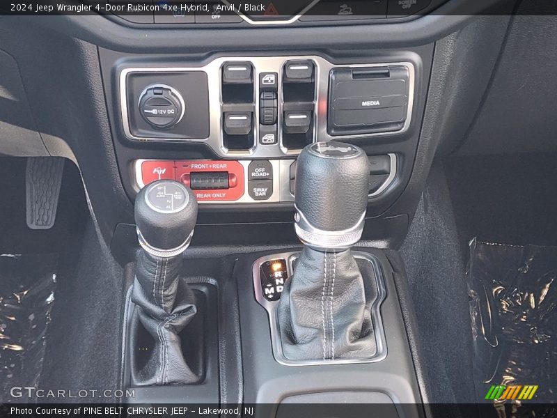 Anvil / Black 2024 Jeep Wrangler 4-Door Rubicon 4xe Hybrid