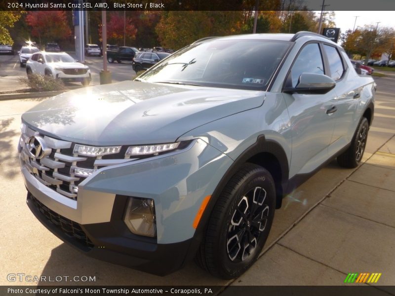 Blue Stone / Black 2024 Hyundai Santa Cruz SEL AWD