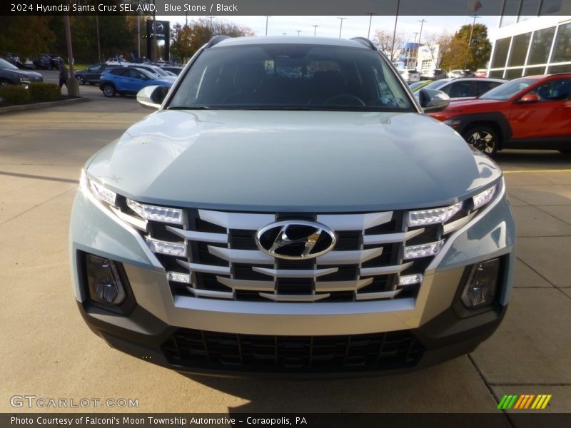 Blue Stone / Black 2024 Hyundai Santa Cruz SEL AWD