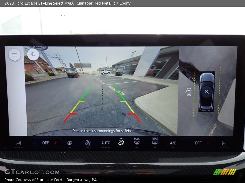 Controls of 2023 Escape ST-Line Select AWD