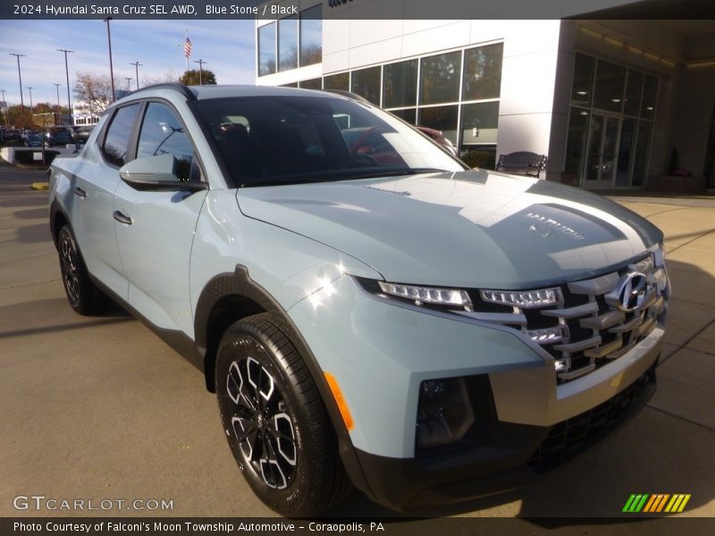 Blue Stone / Black 2024 Hyundai Santa Cruz SEL AWD