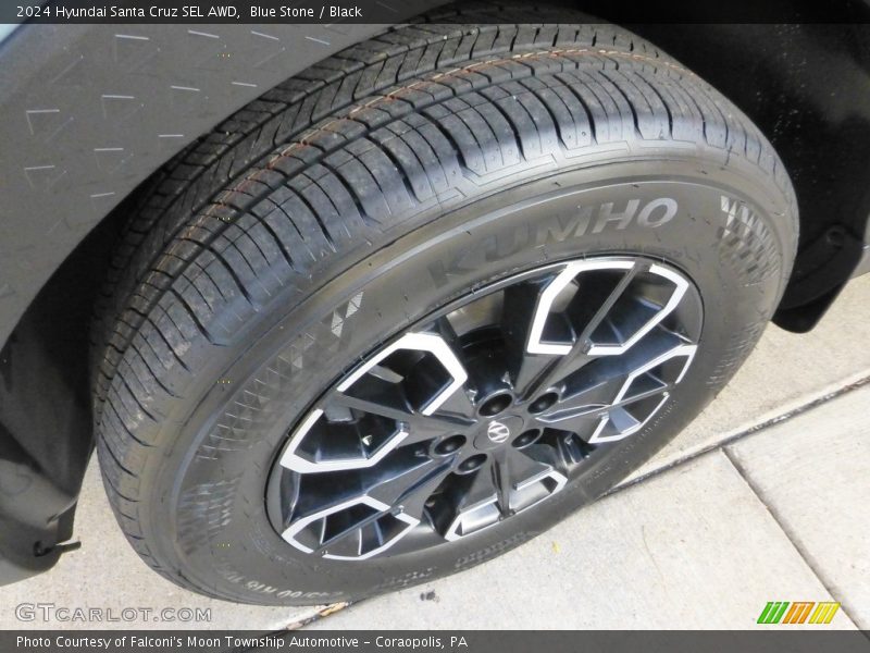 Blue Stone / Black 2024 Hyundai Santa Cruz SEL AWD