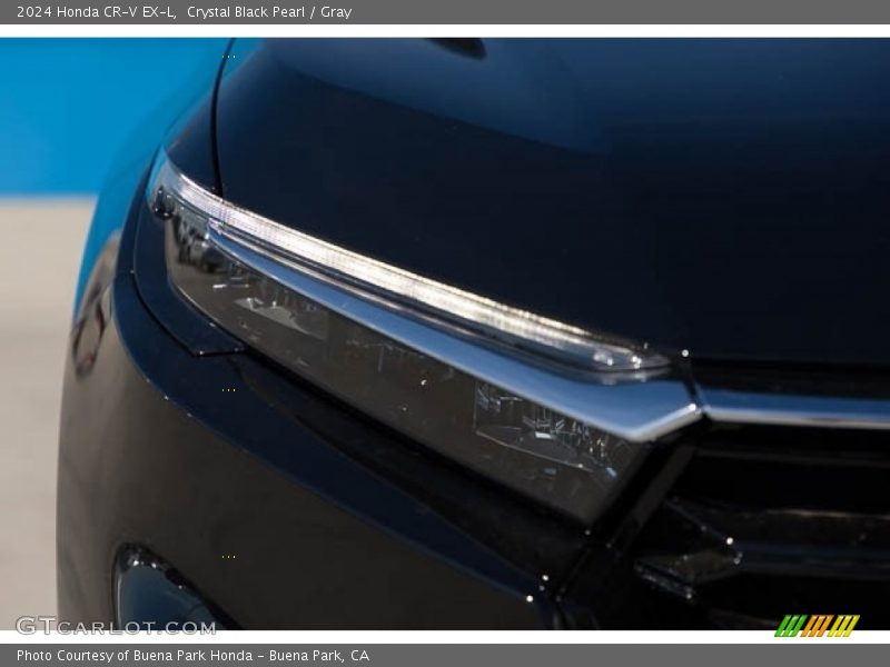 Crystal Black Pearl / Gray 2024 Honda CR-V EX-L