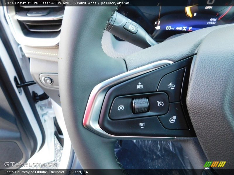  2024 TrailBlazer ACTIV AWD Steering Wheel