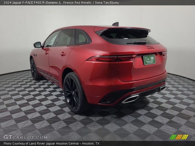 Firenze Red Metallic / Siena Tan/Ebony 2024 Jaguar F-PACE P400 R-Dynamic S