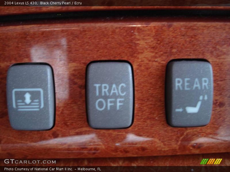 Black Cherry Pearl / Ecru 2004 Lexus LS 430