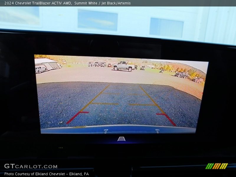 Summit White / Jet Black/Artemis 2024 Chevrolet TrailBlazer ACTIV AWD