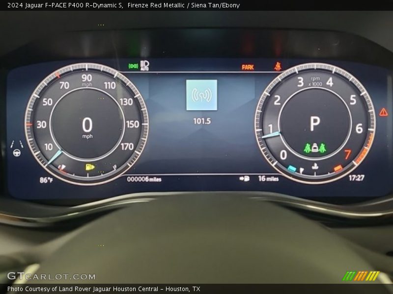  2024 F-PACE P400 R-Dynamic S P400 R-Dynamic S Gauges
