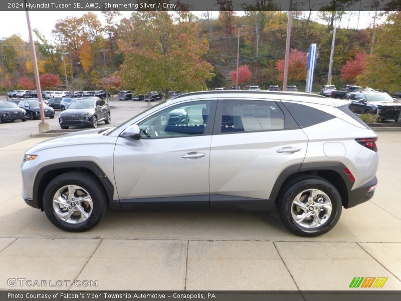  2024 Tucson SEL AWD Shimmering Silver