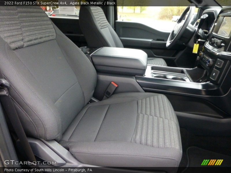 Front Seat of 2022 F150 STX SuperCrew 4x4