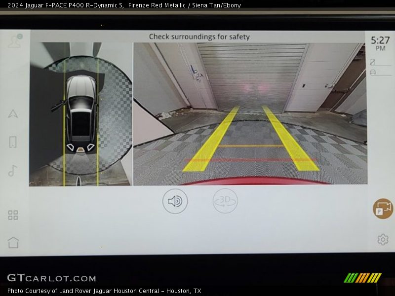 Controls of 2024 F-PACE P400 R-Dynamic S