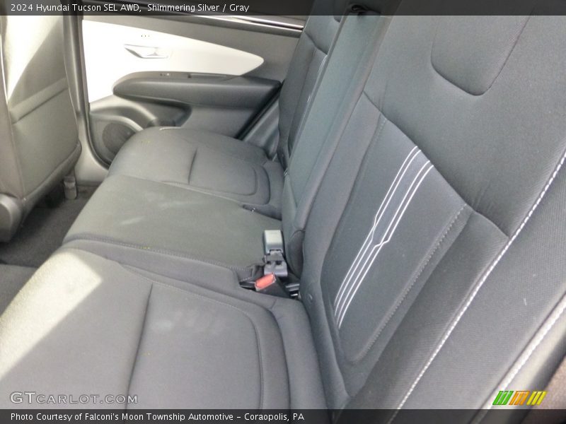 Rear Seat of 2024 Tucson SEL AWD