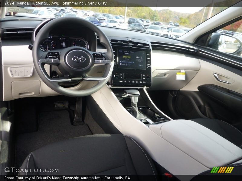  2024 Tucson SEL AWD Gray Interior