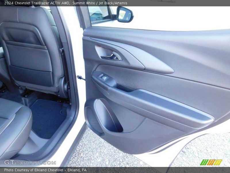 Summit White / Jet Black/Artemis 2024 Chevrolet TrailBlazer ACTIV AWD