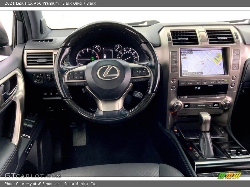 Dashboard of 2021 GX 460 Premium