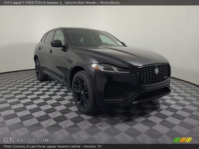 Santorini Black Metallic / Ebony/Ebony 2024 Jaguar F-PACE P250 R-Dynamic S
